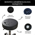 Capa Impermeável para Banqueta / Banco Redondo