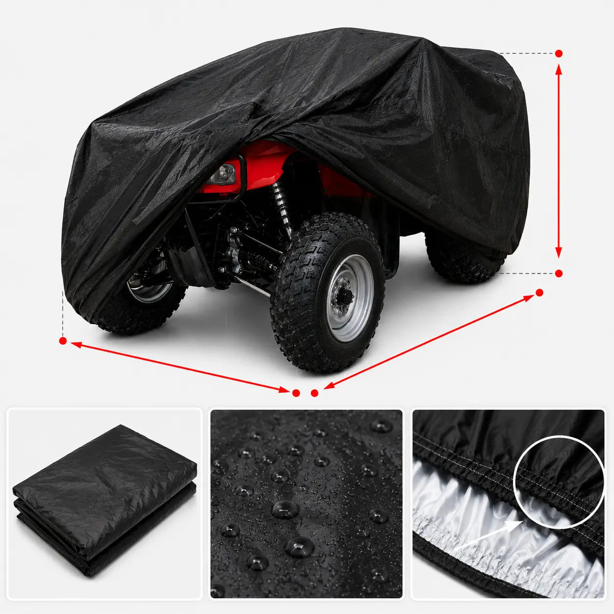 Capa Impermeável para Quadriciclo Honda Fourtrax 400 / 420