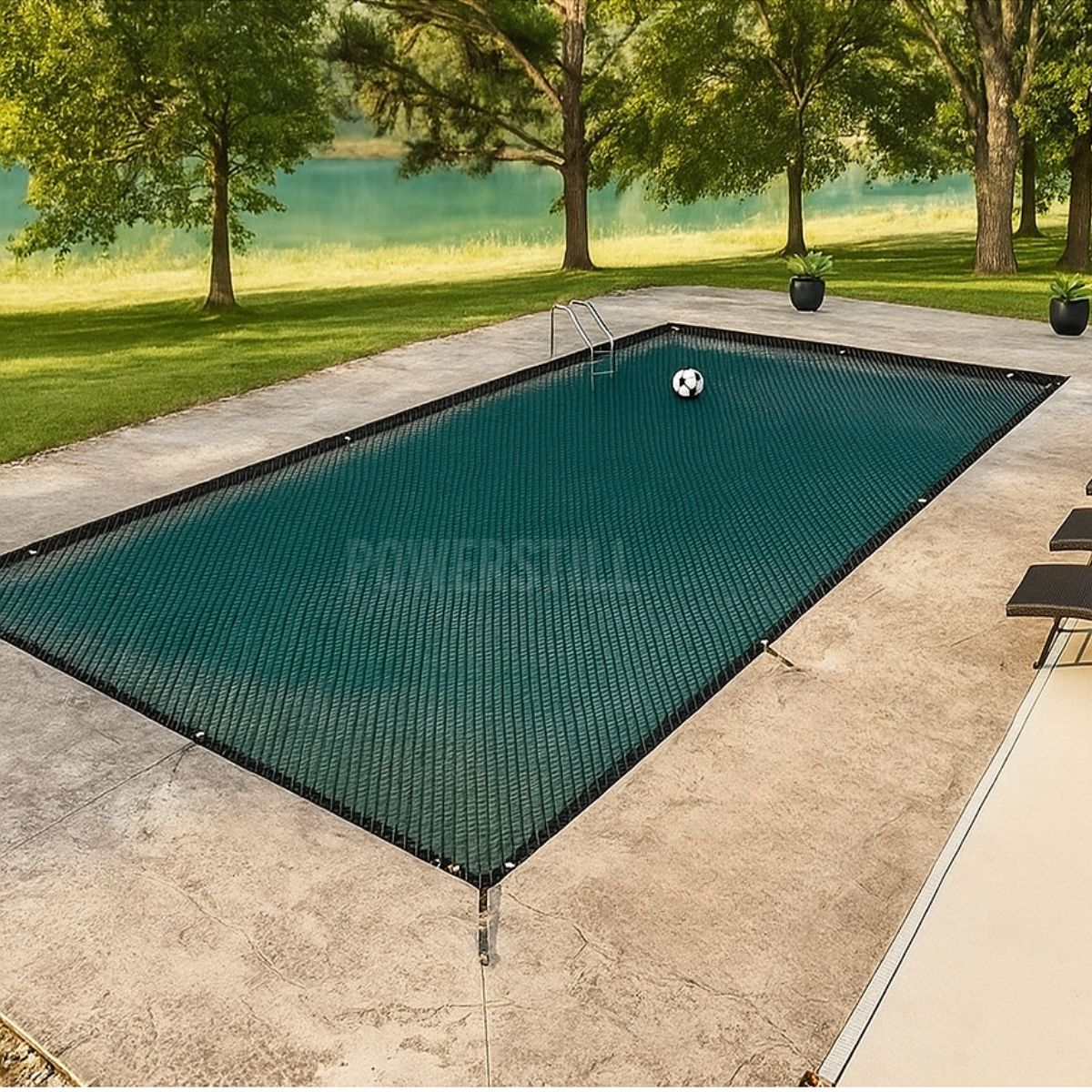 Capa para Piscina sem Acúmulo de Água Acabamento Reforçado