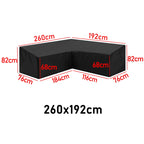 capa para sofá de jardim, capa impermeável sofá L, capa protetora sofá canto, capa para móveis externos, capa Oxford 210D, capa sofá impermeável, capa para sofá varanda, capa protetora jardim, capa sofá proteção UV, capa à prova d’água