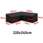 capa para sofá de jardim, capa impermeável sofá L, capa protetora sofá canto, capa para móveis externos, capa Oxford 210D, capa sofá impermeável, capa para sofá varanda, capa protetora jardim, capa sofá proteção UV, capa à prova d’água