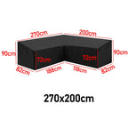 capa para sofá de jardim, capa impermeável sofá L, capa protetora sofá canto, capa para móveis externos, capa Oxford 210D, capa sofá impermeável, capa para sofá varanda, capa protetora jardim, capa sofá proteção UV, capa à prova d’água