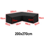 capa para sofá de jardim, capa impermeável sofá L, capa protetora sofá canto, capa para móveis externos, capa Oxford 210D, capa sofá impermeável, capa para sofá varanda, capa protetora jardim, capa sofá proteção UV, capa à prova d’água