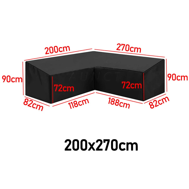 capa para sofá de jardim, capa impermeável sofá L, capa protetora sofá canto, capa para móveis externos, capa Oxford 210D, capa sofá impermeável, capa para sofá varanda, capa protetora jardim, capa sofá proteção UV, capa à prova d’água