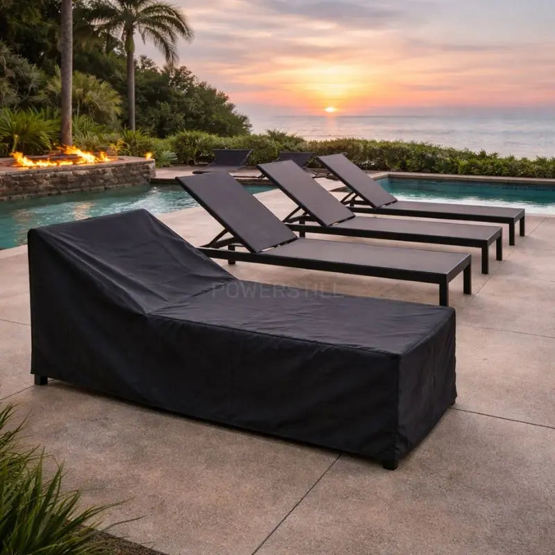 Capa Impermeável para Espreguiçadeira Retangular Proteção UV