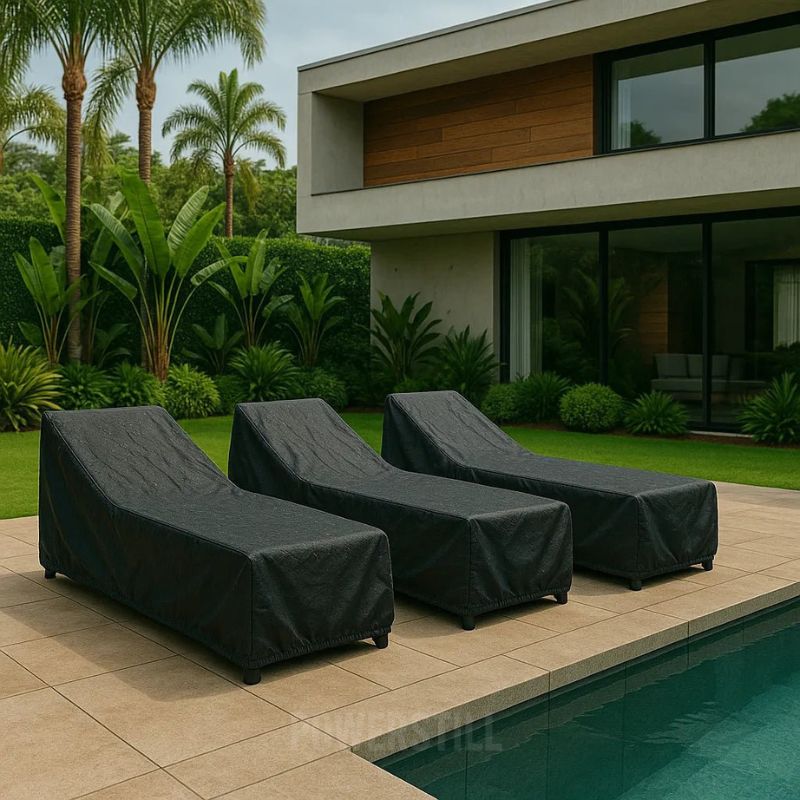 Capa Impermeável para Espreguiçadeira Retangular Proteção UV