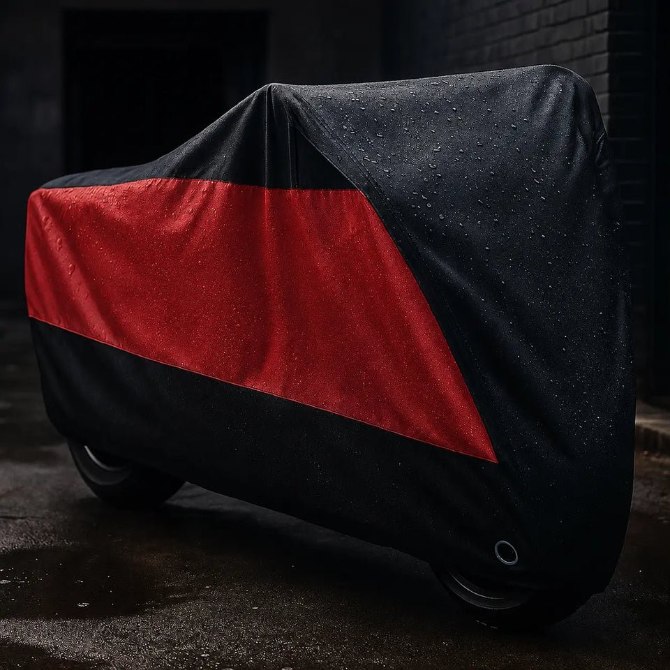 Capa Impermeável para Moto com Trava Antifurto
