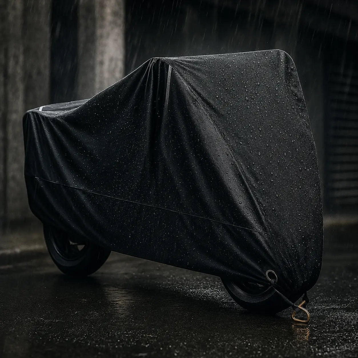 Capa Impermeável para Moto com Trava Antifurto
