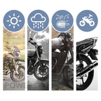 Capa Impermeável para Moto com Trava Antifurto