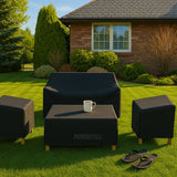 Capa Impermeável para Móveis de Jardim Kit 4 Peças