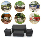 Capa Impermeável para Móveis de Jardim (Kit com 4 Peças)