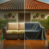 Capa Impermeável para Sofá Externo Contra Chuva e Sol