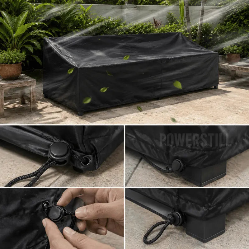 Capa Impermeável para Sofá Externo Contra Chuva e Sol Powerstill