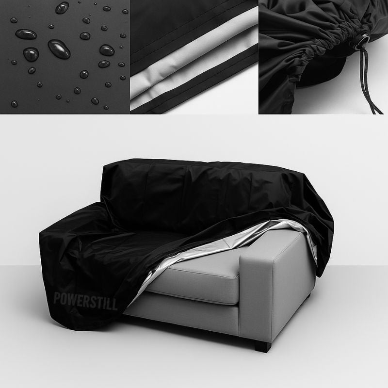 Capa para Sofá Externo Impermeável Contra Chuva e Sol