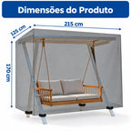 Capa de Proteção Impermeável para Balanço de Jardim