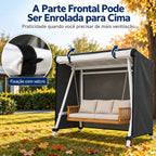 Capa de Proteção Impermeável para Balanço de Jardim