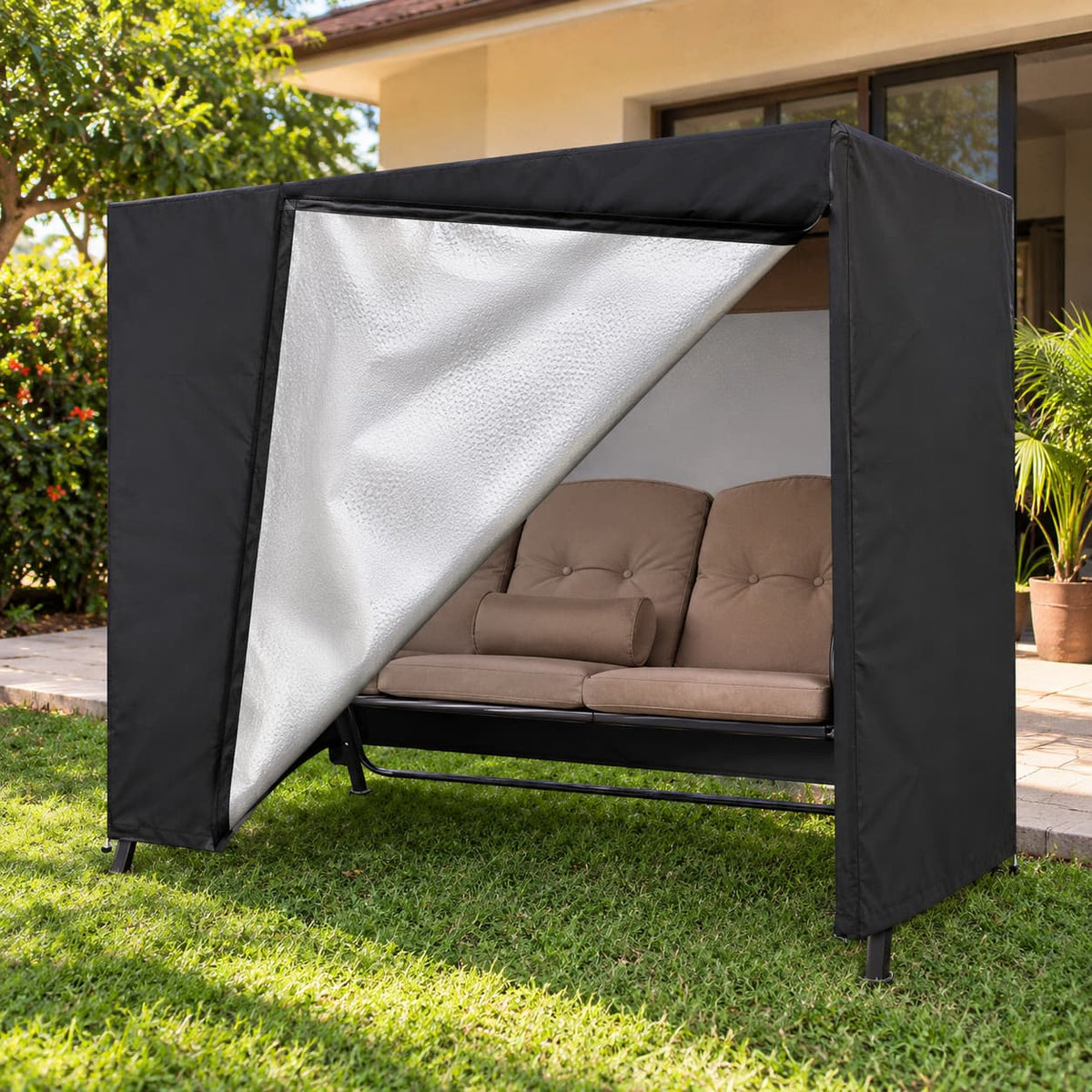 Capa de Proteção Impermeável para Balanço de Jardim