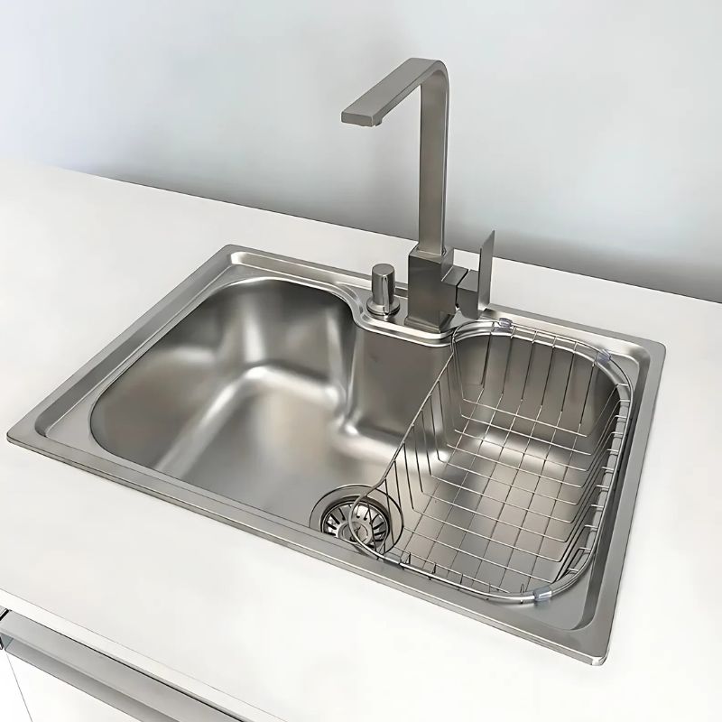 Cuba para Cozinha Gourmet Aço Inox Com Acessórios 60x42