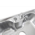 Cuba para Cozinha Gourmet Aço Inox Com Acessórios 60x42