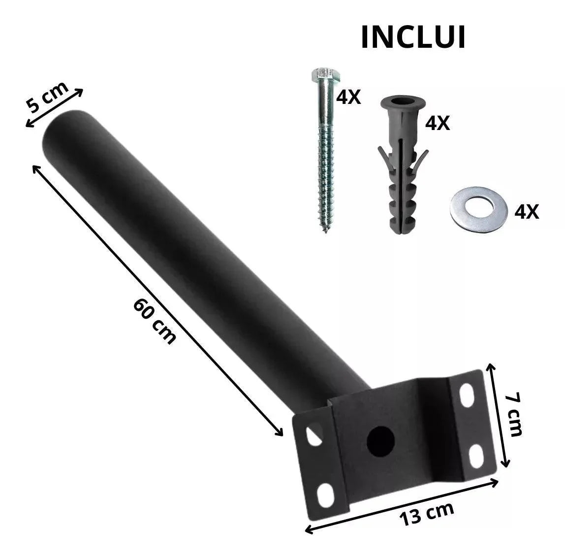 Suporte Refletor Solar 60cm Aço Galvanizado