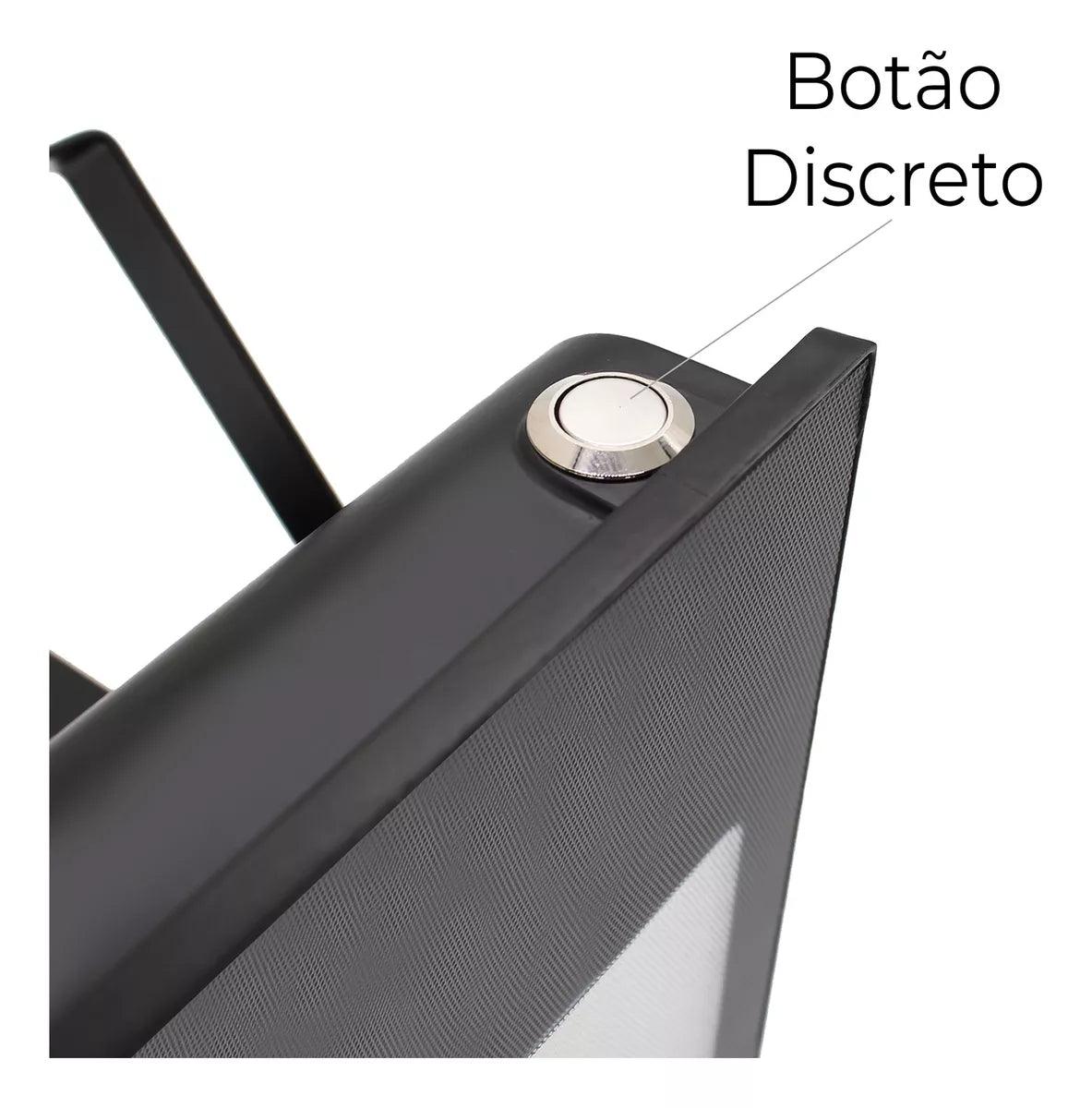 Refletor LED Solar 200W IP67 Placa Ajustável