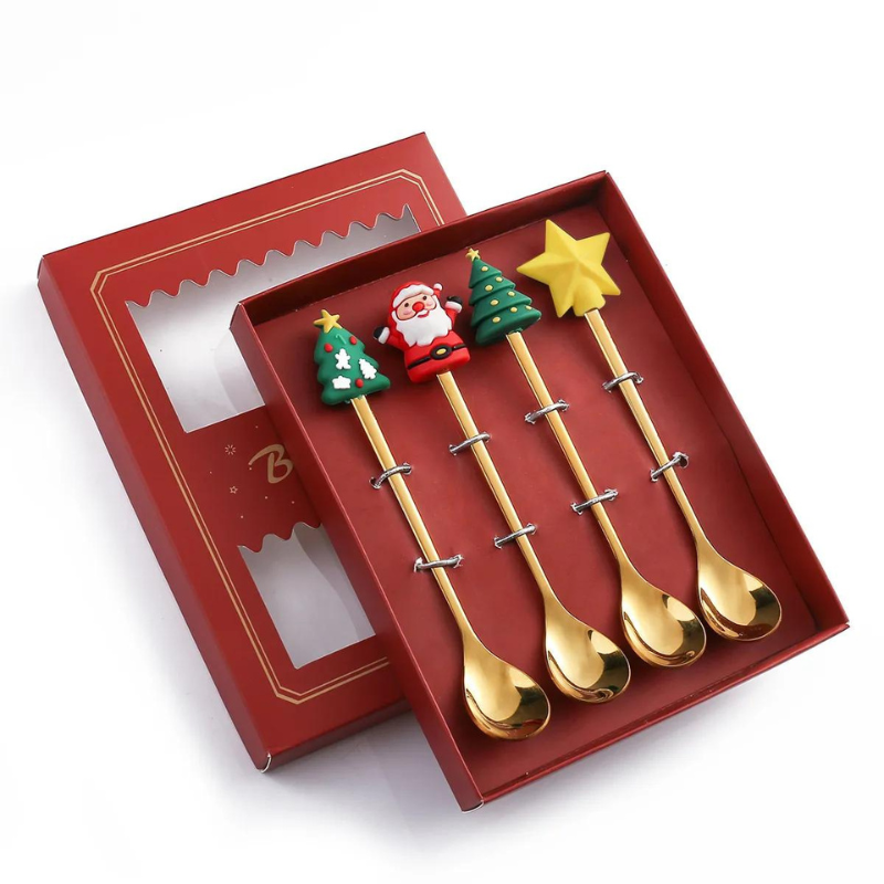 Conjunto de Talheres Decorativos Natal