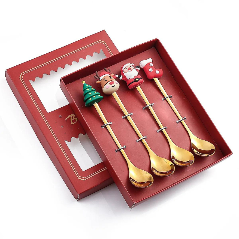 Conjunto de Talheres Decorativos Natal