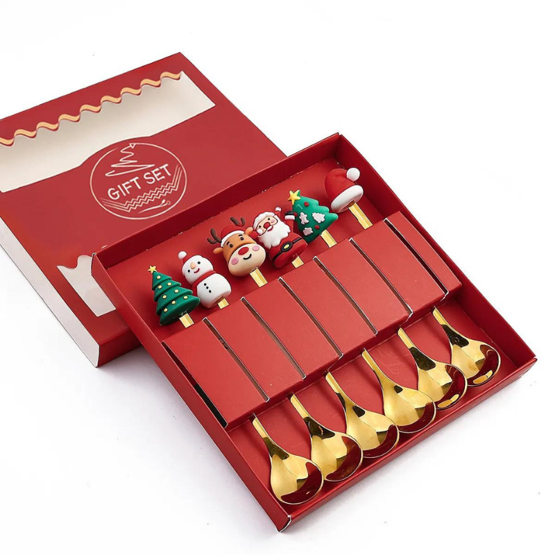 Conjunto de Talheres Decorativos Natal