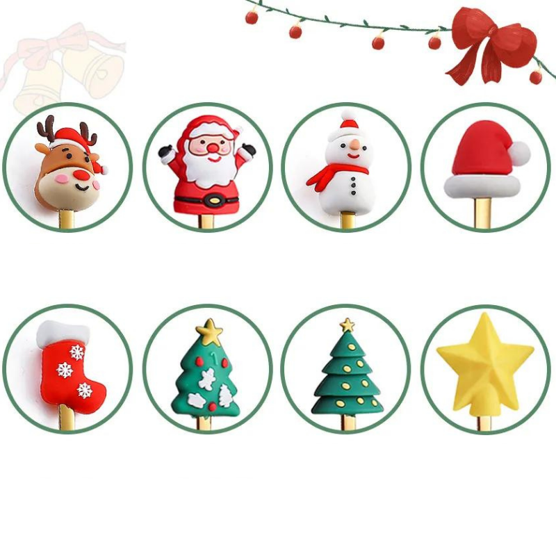 Conjunto de Talheres Decorativos Natal