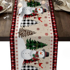 Caminho de Mesa Natalino 100% Linho Powerstill