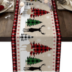 Caminho de Mesa Natalino 100% Linho Powerstill