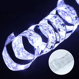 Prateado / Luz branca