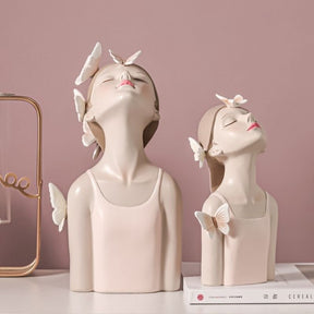 Busto Decorativo Lili Butterfly