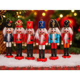 Enfeite Soldado Quebra-Nozes Natal Kit Decorativo Tradicional