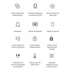 Fechadura inteligente com impressão digital DL05