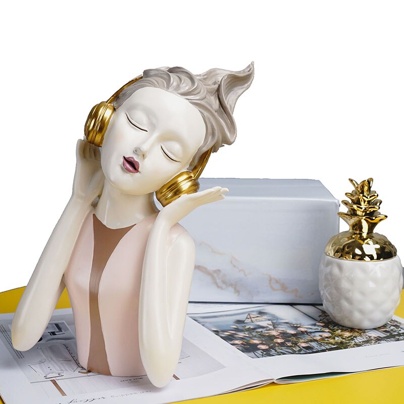 Busto Decorativo Lili Music