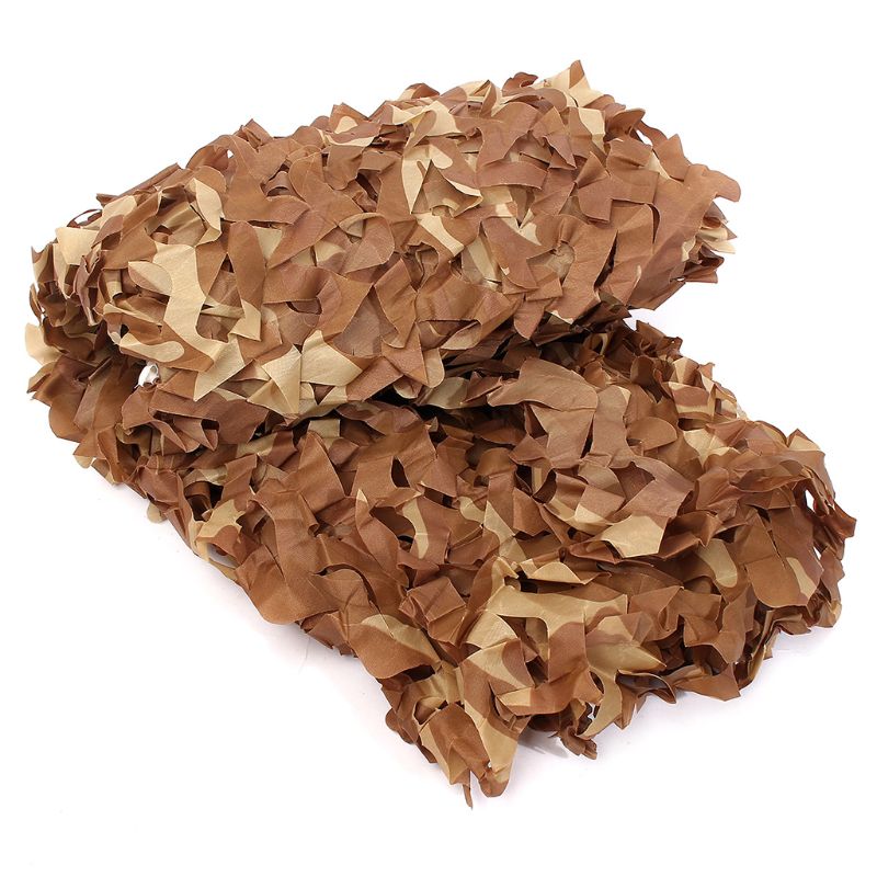 Rede Camuflada Militar para Decoração de Jardim