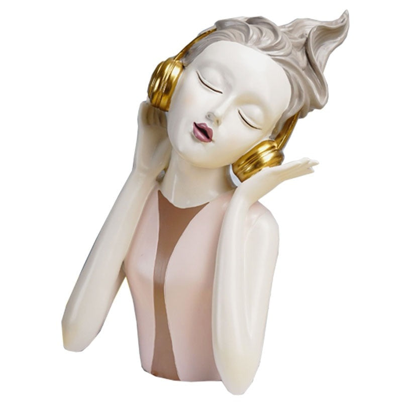 Busto Decorativo Lili Music