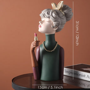 Busto Decorativo Lili Make Luxo