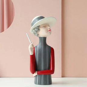 Busto Decorativo Lili Cigarrete