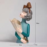Busto Decorativo Lili Tray Flores