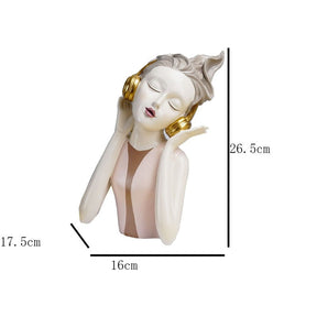 Busto Decorativo Lili Music