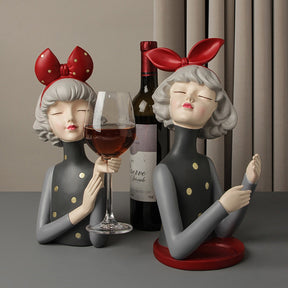 Busto Decorativo Lili Wine