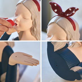Busto Decorativo Lili Monalisa Bandeja