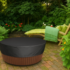 Capa para Banheira e SPA Impermeável Anti-UV Redonda