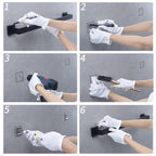 Kit Acessórios Para Banheiro Aço Inox 5 Peças