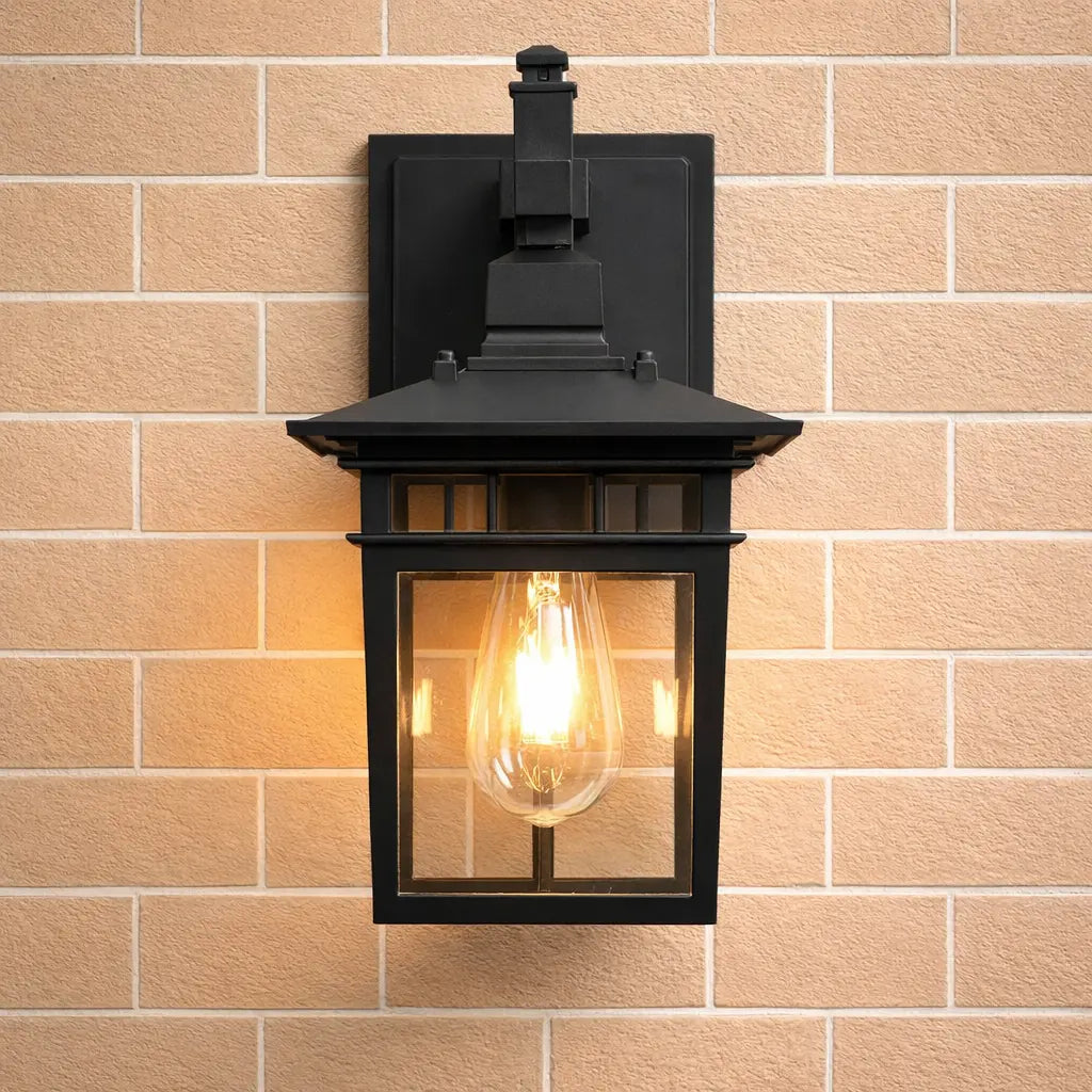 Luminária Europeia Retro de Parede - Ilumine Exteriores