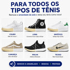 Limpa Tênis North Moon Powerstill - Branco Renovado