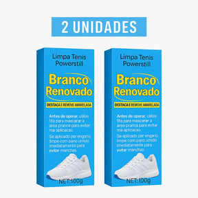 Limpa Tênis North Moon Powerstill - Branco Renovado