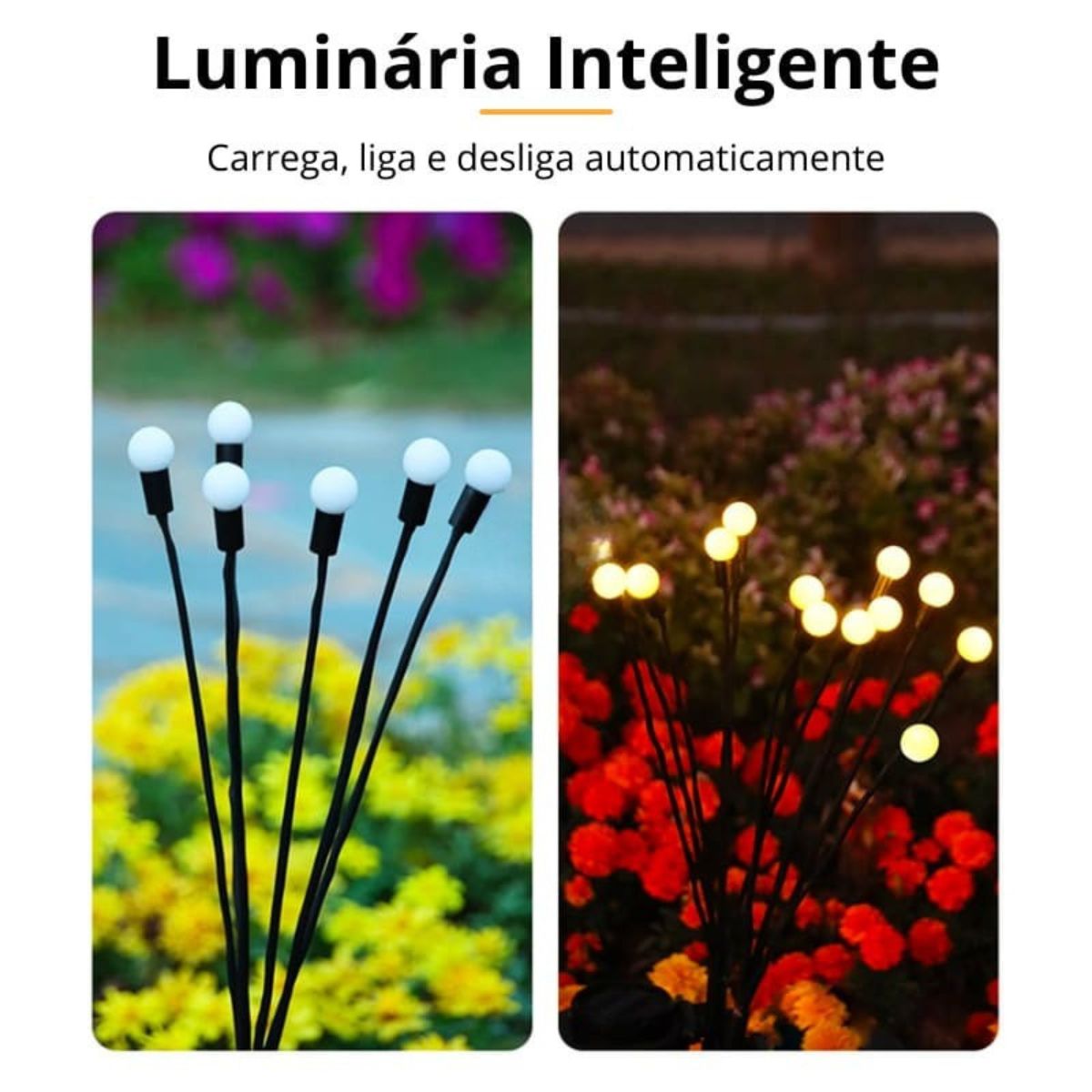 Luminária Externa Solar para Jardim - Luz Solar para Jardim